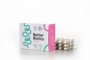 Fotografija prehranskega dopolnila Better Biotics Strong, na voljo pri podjetju SITIS. Izvedite, kaj so probiotiki, in spoznajte najboljše probiotike. Kupite v trgovinah dm in Sanolabor.